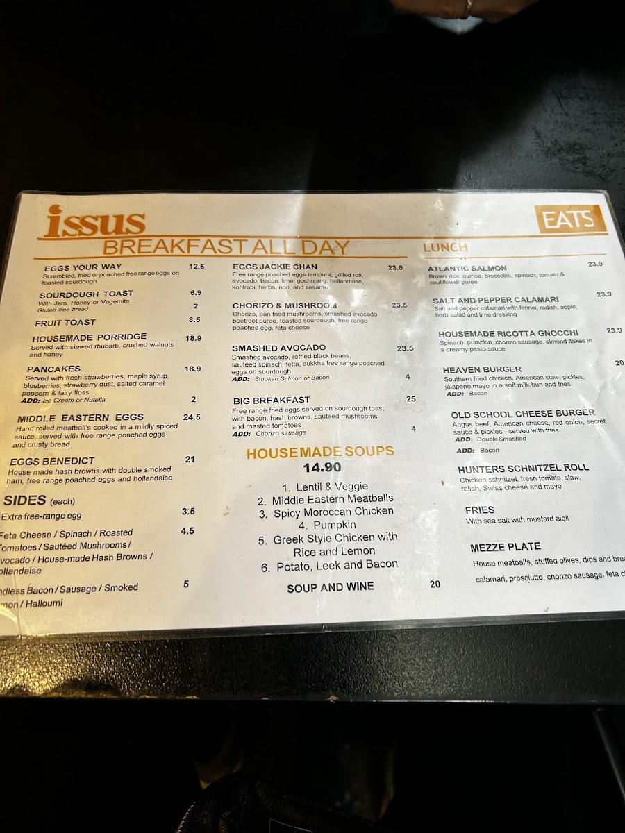 Cafe Issus Menu - Image 5